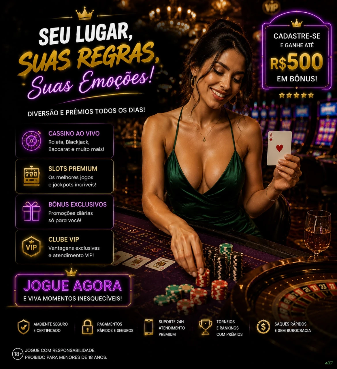 App a97 para Android e iOS - download grátis